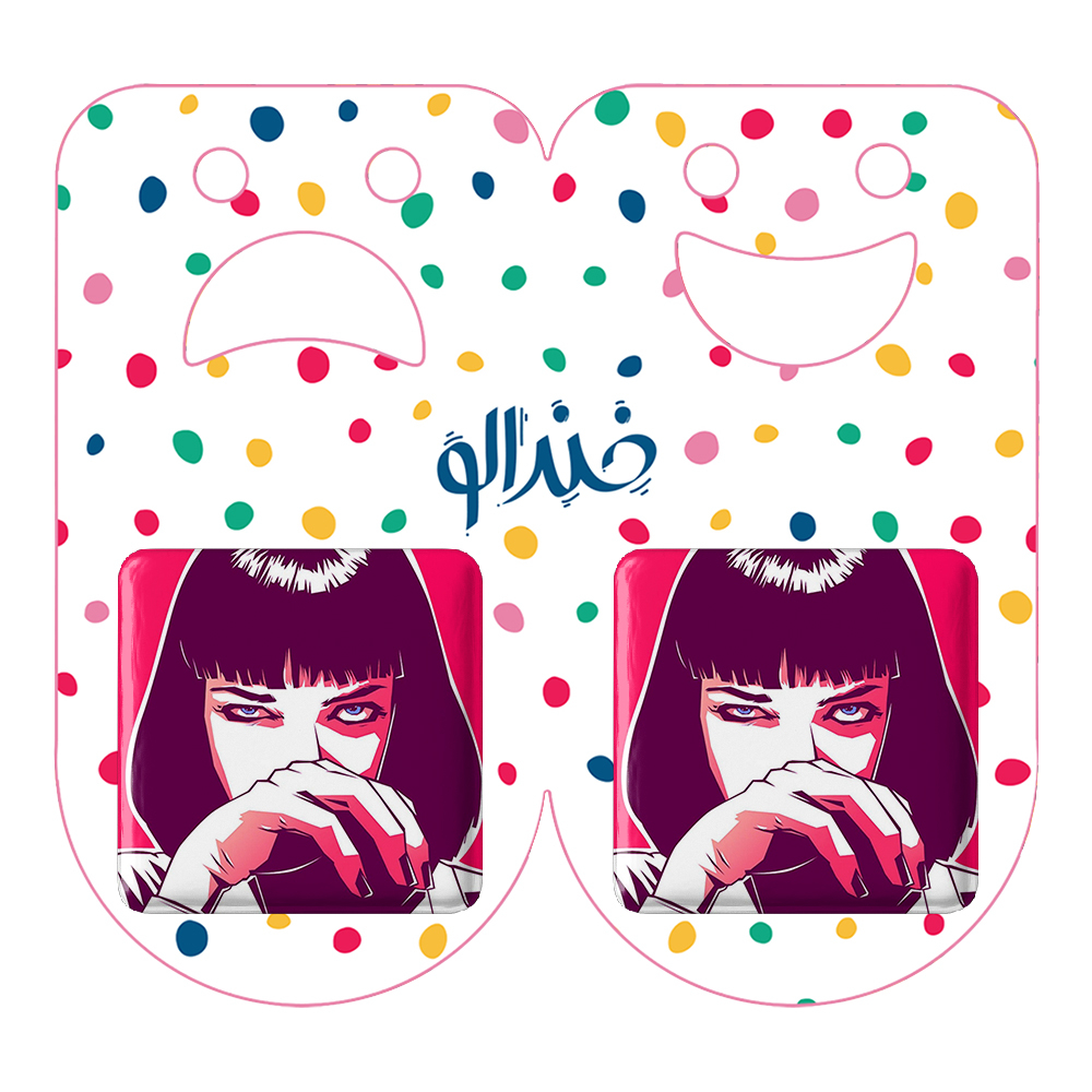 پیکسل خندالو مدل سریال پالپ فیکشن کد 13852 به همراه مگنت