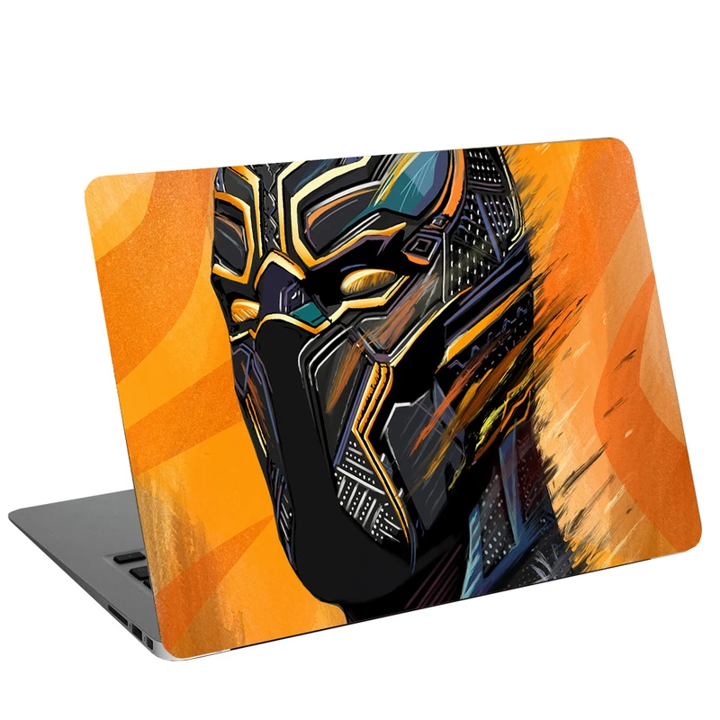 استیکر لپ تاپ طرح The Black Panther کد C-196 مناسب برای لپ تاپ 15.6 اینچ