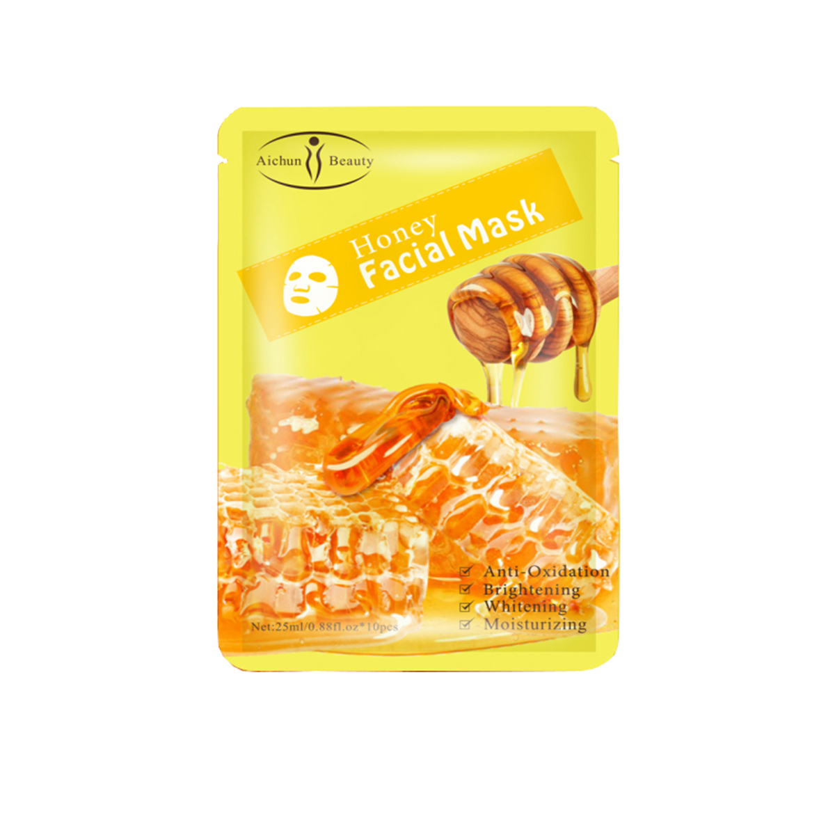 ماسک صورت ایچون بیوتی مدل HONEY حجم 25 میلی لیتر
