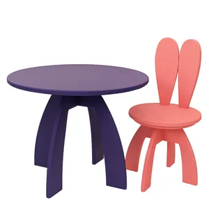 ست میز و صندلی کودک مدل خرگوش 01
