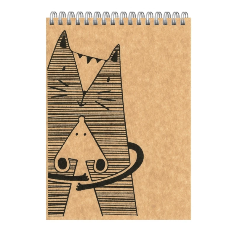 دفتر طراحی 80 برگ مدل کرافت طرح پیشی