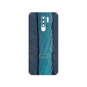 MAHOOT Turquoise feathers Cover Sticker for Xiaomi Redmi 9