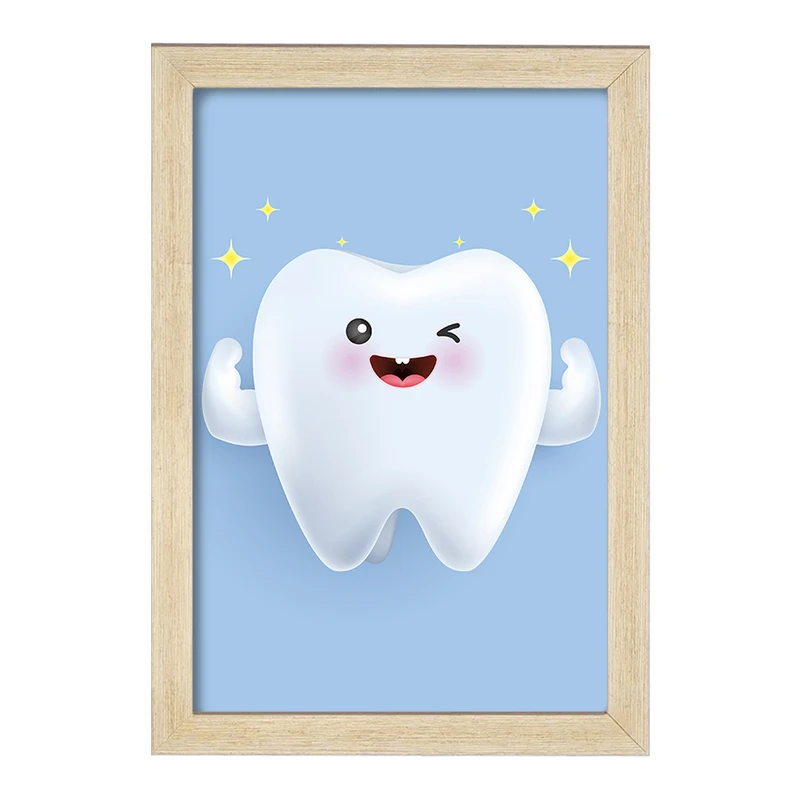 تابلو خندالو مدل دندان و دندان پزشکی کودکانه کد 36728
