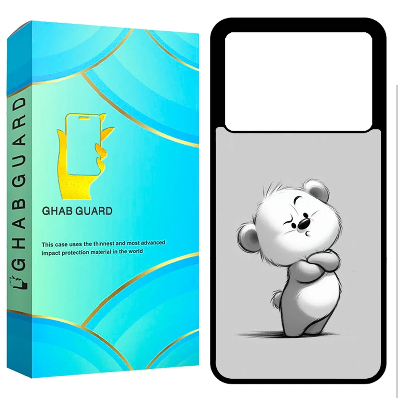 کاور قاب گارد طرح خرس مدل GCHPK60 مناسب برای گوشی موبایل شیائومی Poco X6 Pro 5G / Redmi K70E