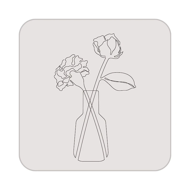 زیر لیوانی کاکتی طرح عاشقانه مدل mp38038