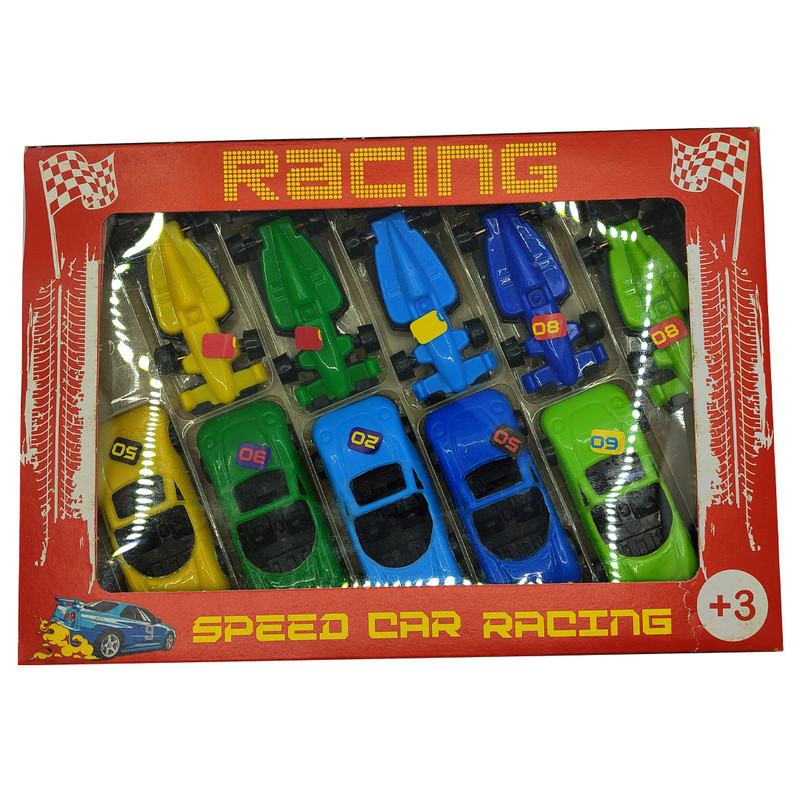 ماشین بازی مدل RACING مجموعه 10 عددی
