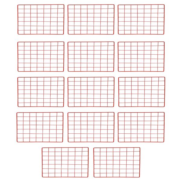 قفسه فلزی مدل مشبک بسته 14 عددی قفسه فلزی مدل مشبک بسته 14 عددی