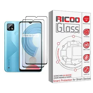 Ricoo Ricoo Glass MIX002 Screen Protector For Realme C21 Pack Of 2