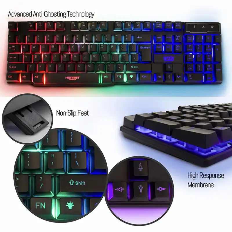 ست گیمینگ اورزلی مدل RX_250_RGB