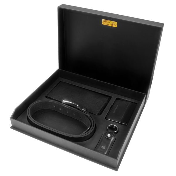 ست هدیه مردانه چرم عطارد مدل چرم طبیعی کد A86
