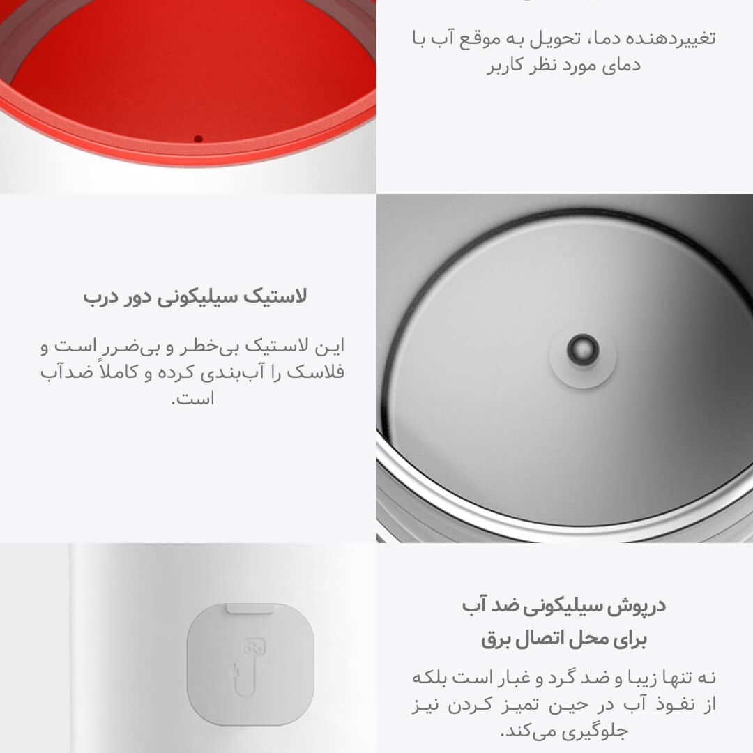 فلاسک درما مدل DEM-DR035S گنجایش 0.35 لیتر -  - 23