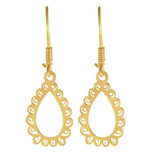 گوشواره طلا 18 عیار زنانه الن نار مدل ELN0556