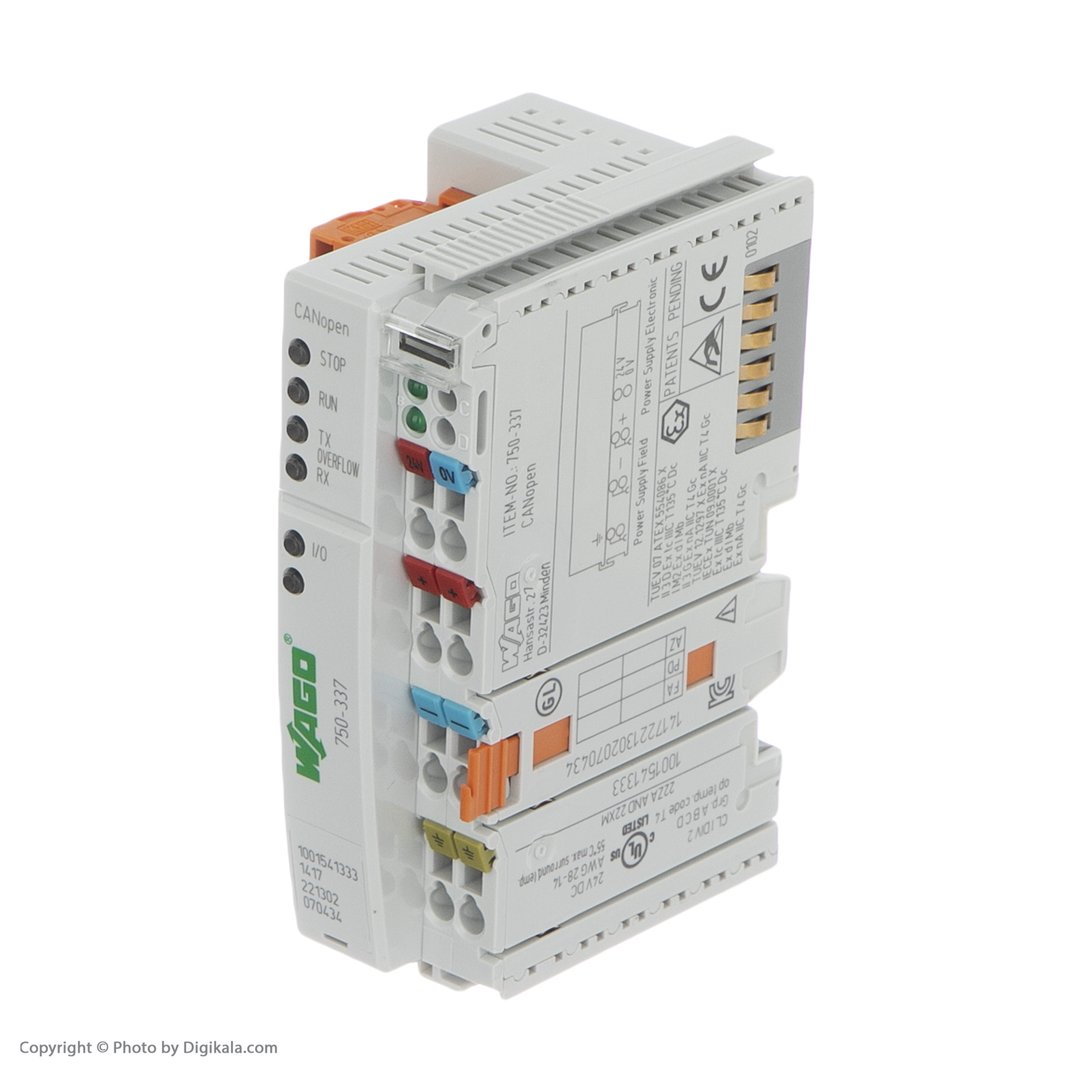 ماژول ورودی خروجی آنالوگ واگو مدل 750-733