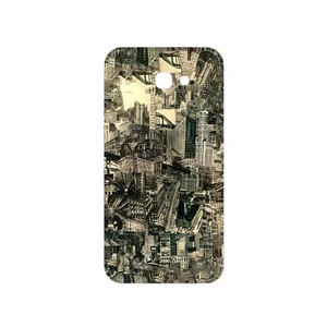 MAHOOT Collage of Skyscraper Cover Sticker for Samsung Galaxy A7 2017