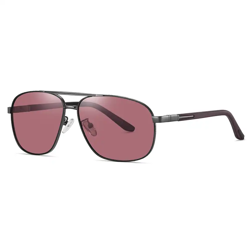 عینک شب مردانه مدل 6306C21-P39 Polarized Maroon