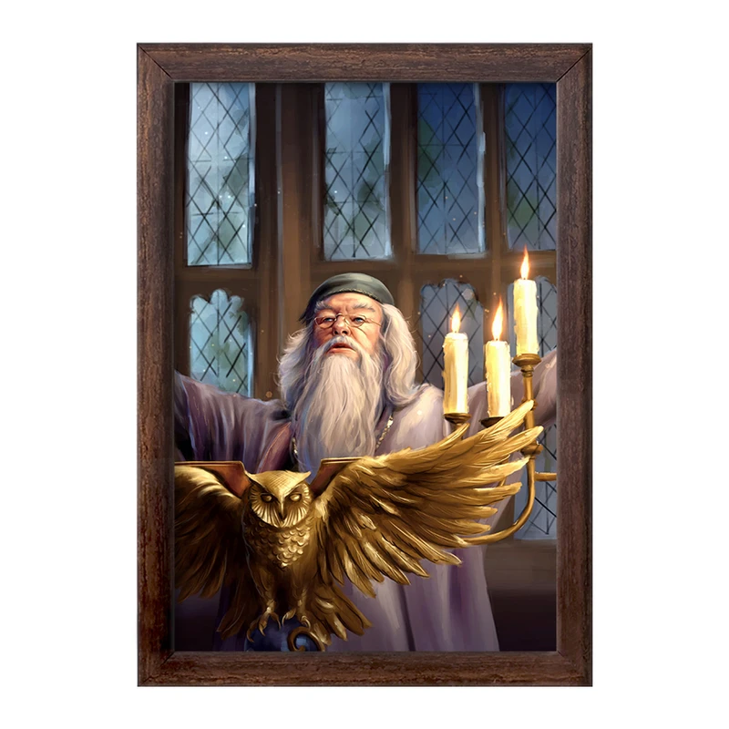 تابلو خندالو طرح گندالف هری پاتر کد F868