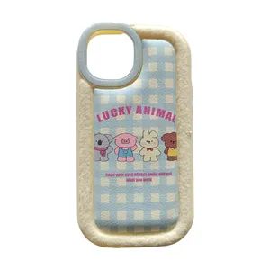 کاور طرح عروسکی بالشتی مدل LUCKY مناسب برای گوشی موبایل اپل iphone 13