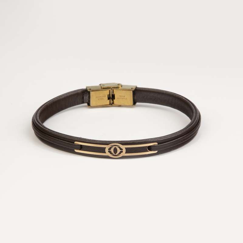 دستبند طلا 18 عیار مردانه مایا ماهک مدل MB1503 دستبند طلا 18 عیار مردانه مایا ماهک مدل MB1503