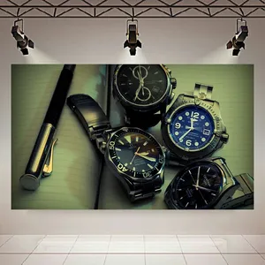 تابلو بوم طرح ساعت مچی ها کد AR10150