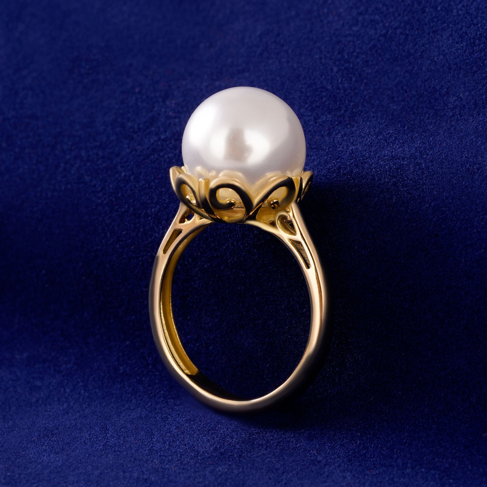 انگشتر طلا 18 عیار زنانه جواهری سون مدل 3615 -  - 3