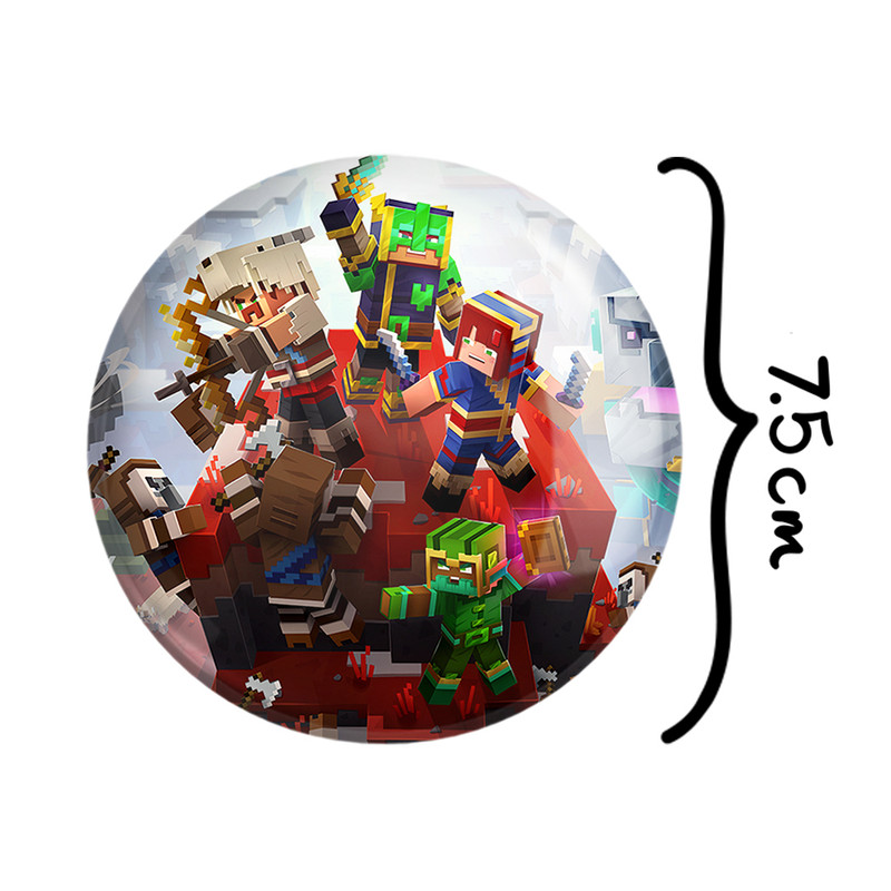 آینه جیبی خندالو مدل بازی ماینکرافت Minecraft  کد 23282