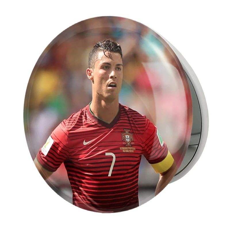 آینه جیبی خندالو طرح کریستیانو رونالدو مدل تاشو کد 13908 