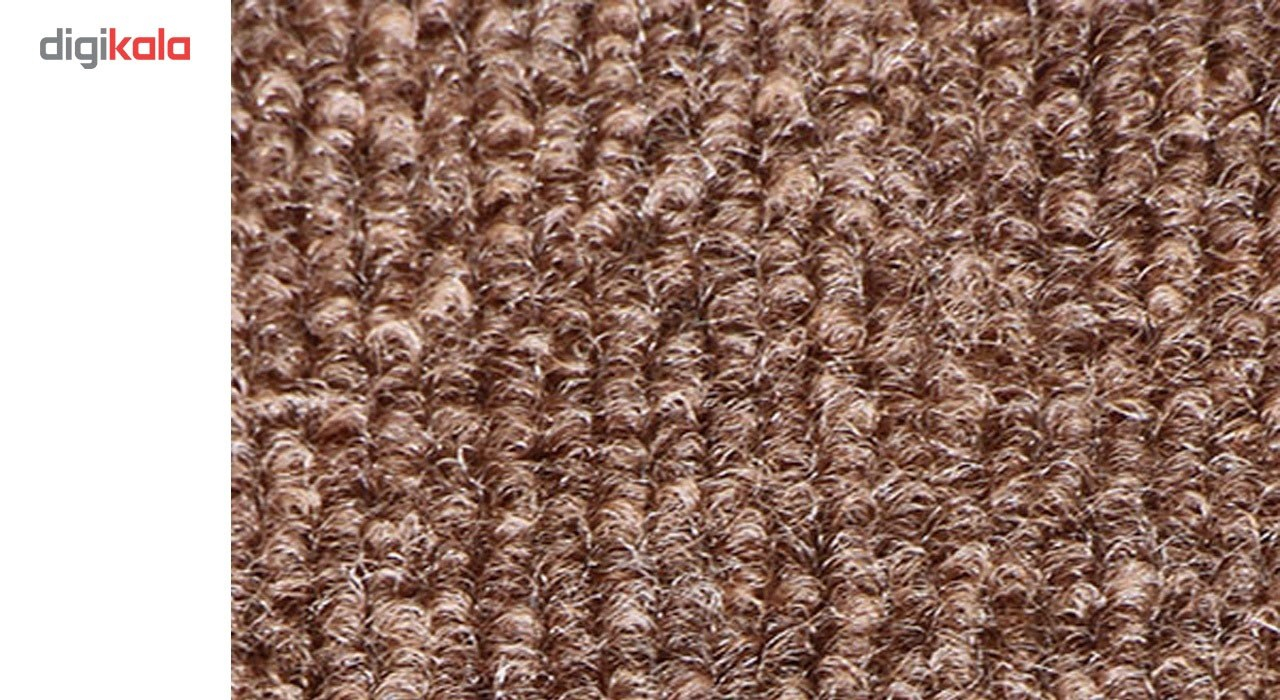 موکت سپاهان موکت طرح کبریتی زمینه شکلاتی کد021