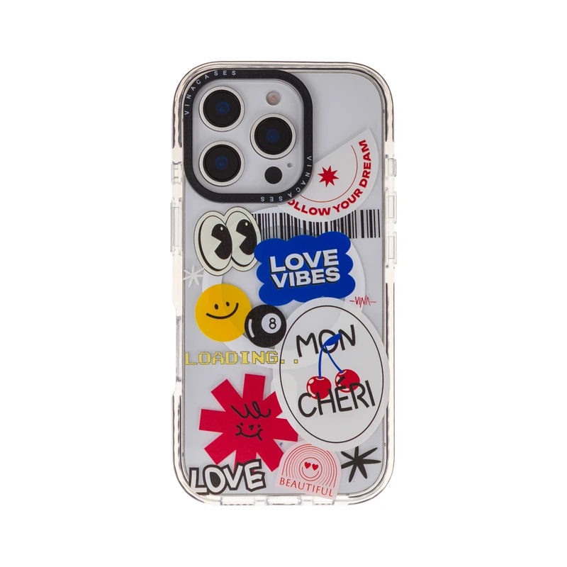 کاور ویناکیسز مدلRandom Tags MagSafe مناسب برای گوشی موبایل اپل iphone 16 pro 