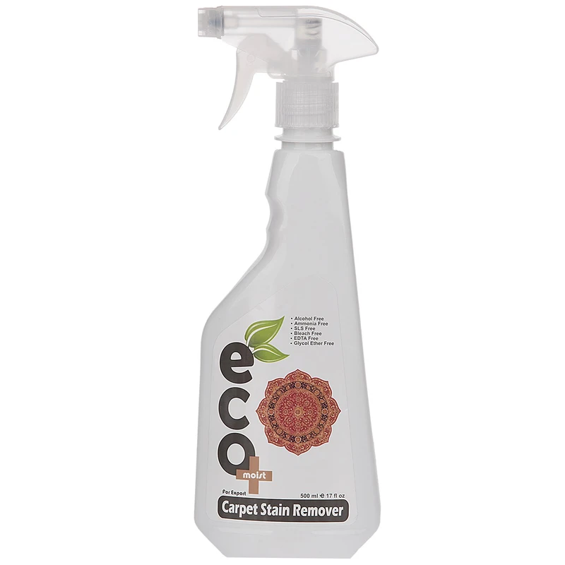اسپری لکه بر فرش ایکو مویست مدل Carpet Stain Remover حجم 500 میلی لیتر