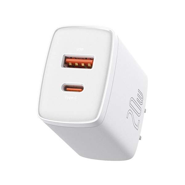 شارژر دیواری باسئوس مدل COMPACT-20W شارژر دیواری باسئوس مدل COMPACT-20W