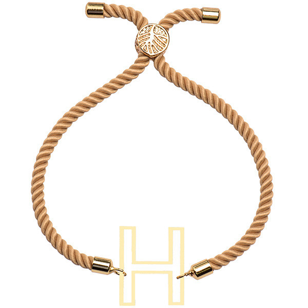 دستبند طلا 18 عیار زنانه الن نار مدل H EN1701