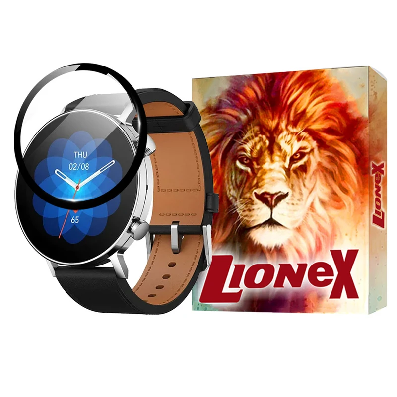 محافظ صفحه نمایش لایونکس مدل PMMAWL مناسب برای ساعت هوشمند آمازفیت GTR 3