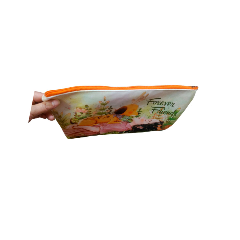 پوشه طرح دختر جنگل و حیوانات کد 03