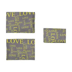 سرویس ملحفه آرین مدل لاو کد Ar160 دو نفره 3 تکه 