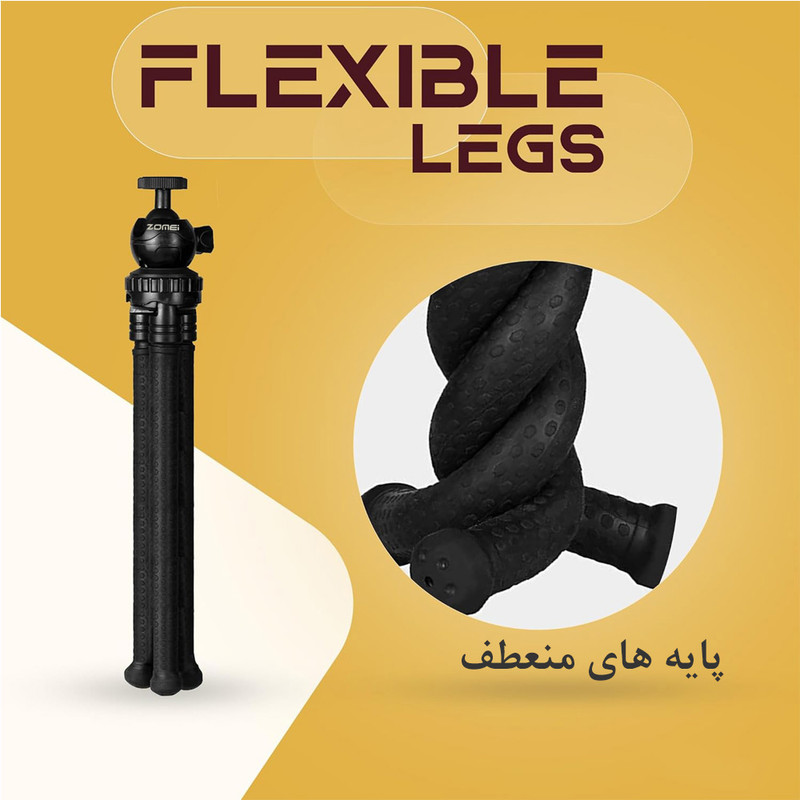 سه پایه دوربین زومی مدل GorillaPod