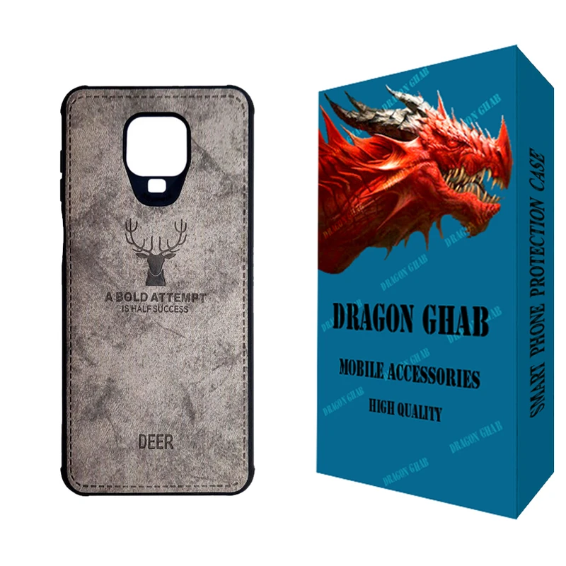 کاور دراگون قاب مدل گوزنی مناسب برای گوشی موبایل شیائومی  Redmi Note 9S