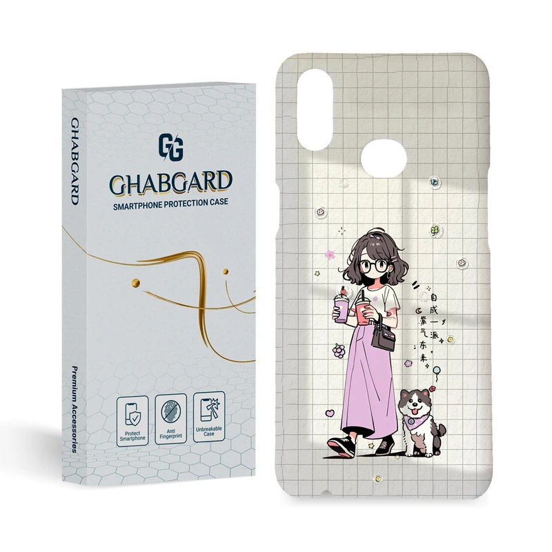  کاور قاب گارد مدل دخترانه مناسب برای گوشی موبایل سامسونگ galaxy a10s