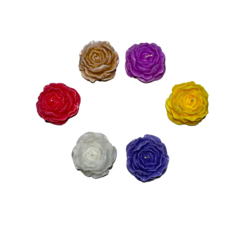 شمع دست ساز مدل الاله بسته ۶ عددی