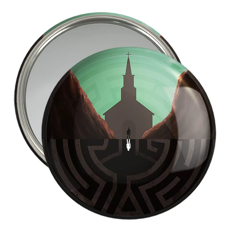 آینه جیبی خندالو مدل سریال وست ورلد West World  کد 10199