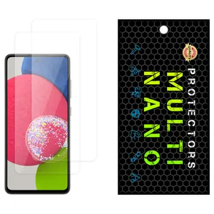 Multi Nano X-S2N Model Transparent Screen Protector Suitable For Samsung Galaxy A53 5G Mobile Phone Pack Of 2