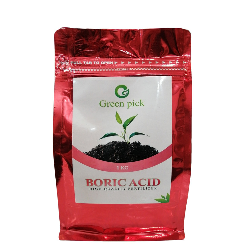 کود اسید بوریک گرین پیک مدل BORIC ACID 1000 وزن یک کیلوگرم