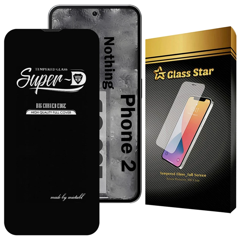 محافظ صفحه نمایش گلس استار مدل SUPERDNS مناسب برای گوشی موبایل ناتینگ Phone 2