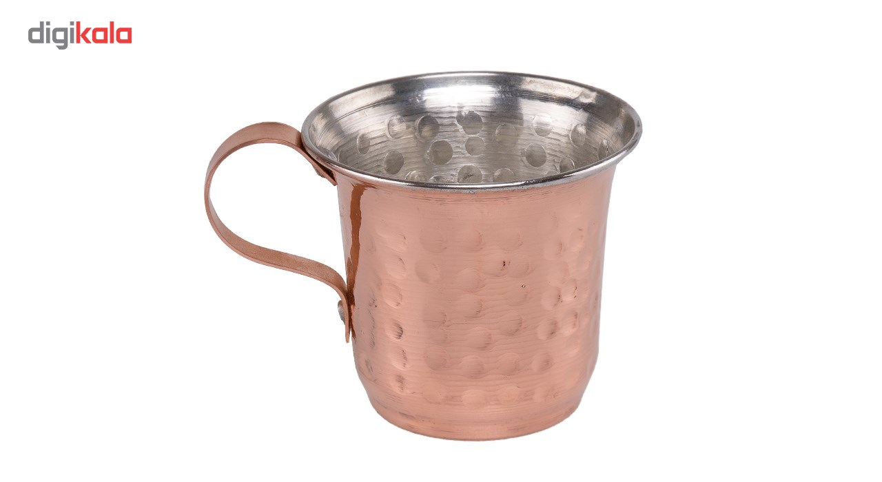 سرویس چای خوری 8 پارچه مس لاین مدل 4118