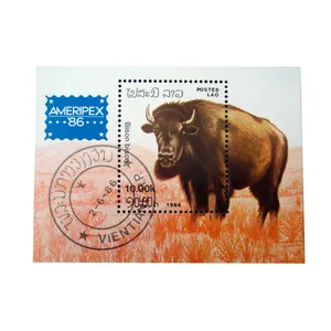 تمبر یادگاری مدل بوفالو كد bc-2252 