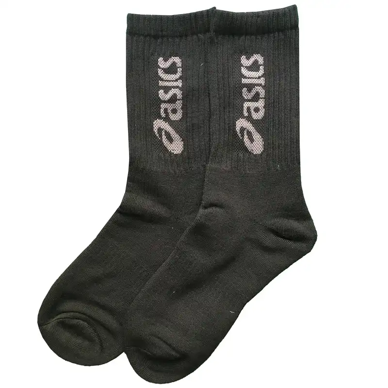 جوراب ورزشی مردانه مدل کشی حوله ای کد AS402812 رنگ مشکی