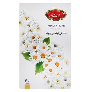 نقد و بررسی دمنوش کیسه ای بابونه گلستان بسته 20 عددی توسط خریداران