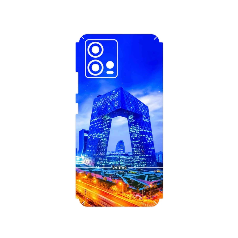 برچسب پوششی ماهوت مدل Beijing city مناسب برای گوشی موبایل موتورولا Edge 30 Fusion