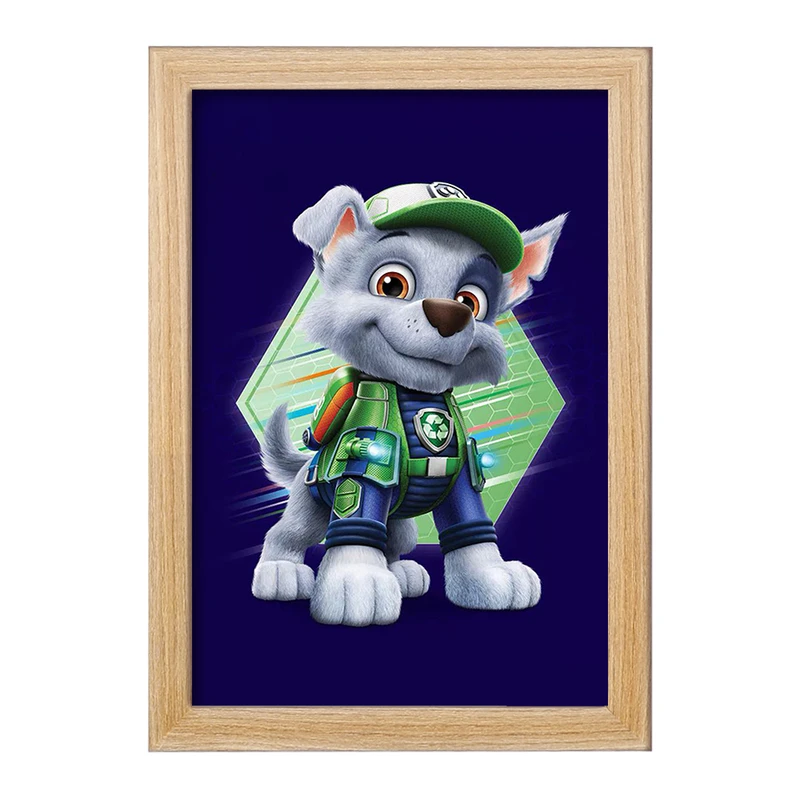 تابلو خندالو مدل انیمیشن سگ های نگهبان کد 26908