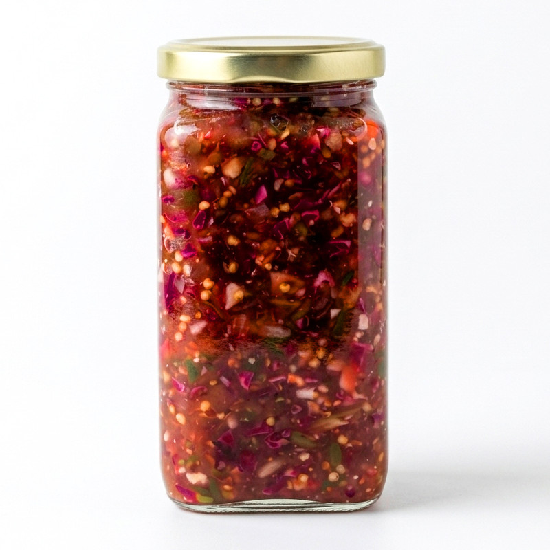 ترشی سنتی سیر بادمجان ریحان‌شاپ - ۴۸۰ گرم