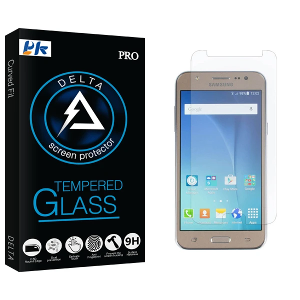 محافظ صفحه نمایش شیشه ای پی کی مدل Delta Glass مناسب برای گوشی موبایل سامسونگ Galaxy J7 Pro